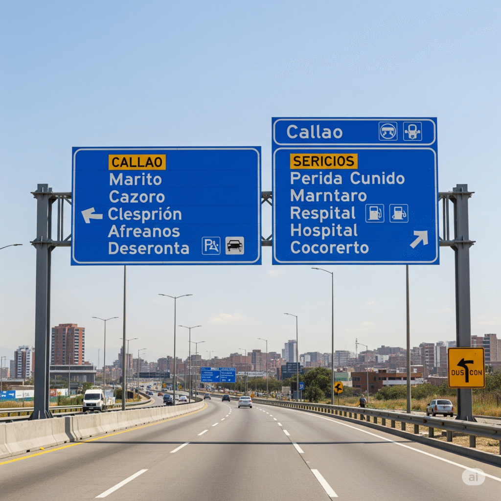 senales circulacion vehicular tipos funciones ccimasenalizaciones peru