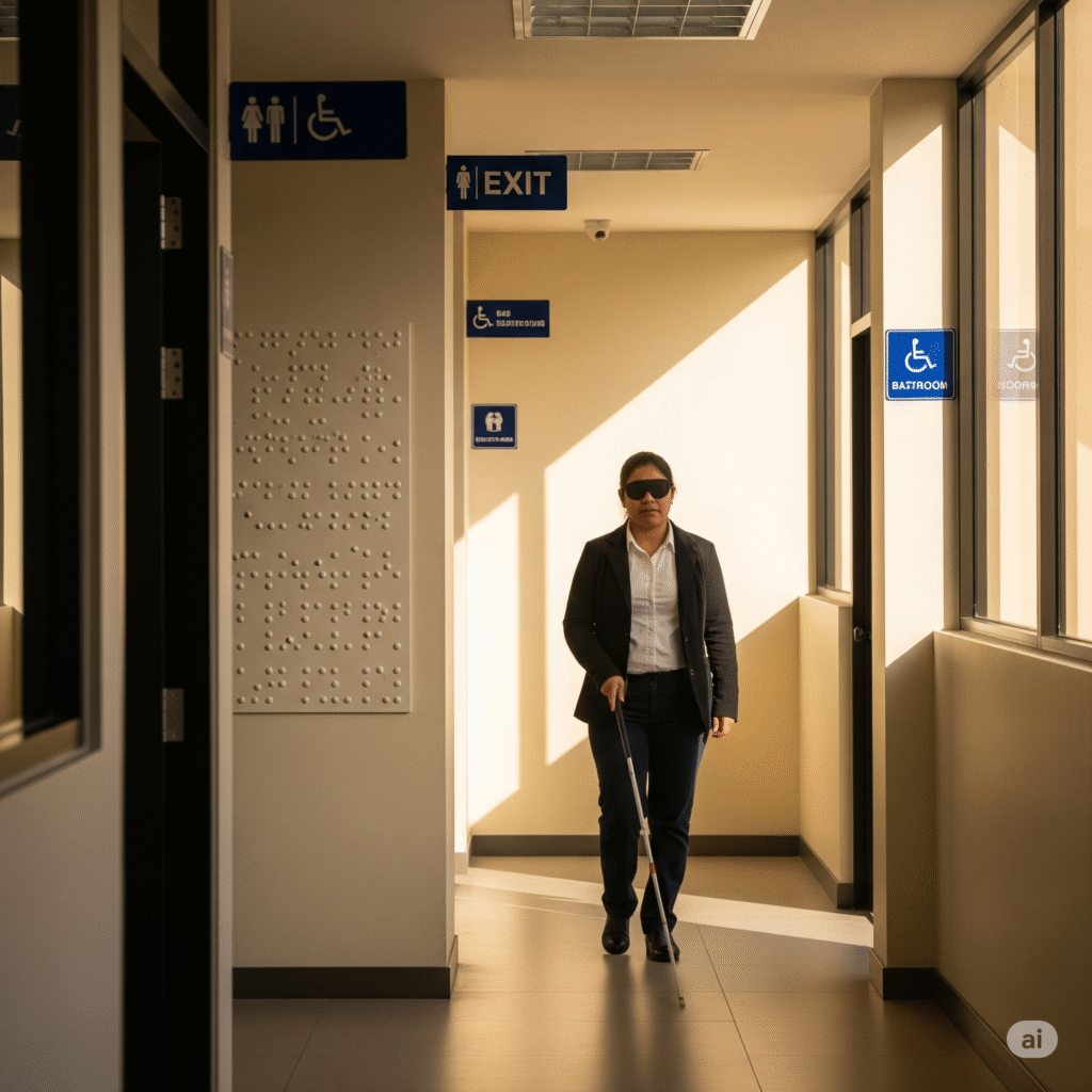 senalizacion braille oficinas inclusion total ccimasenalizaciones peru