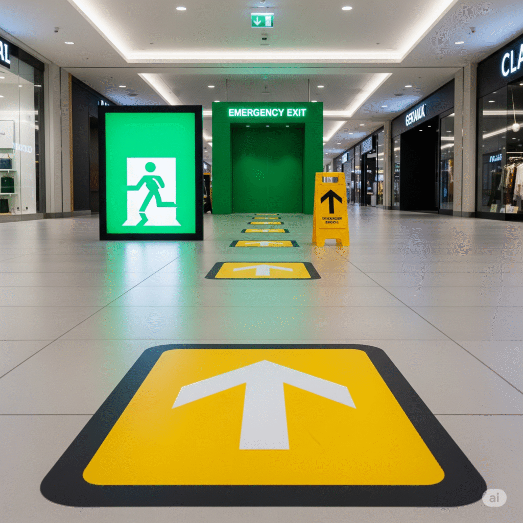 Señalización en malls 1 senalizacion malls experiencia seguridad ccimasenalizaciones peru