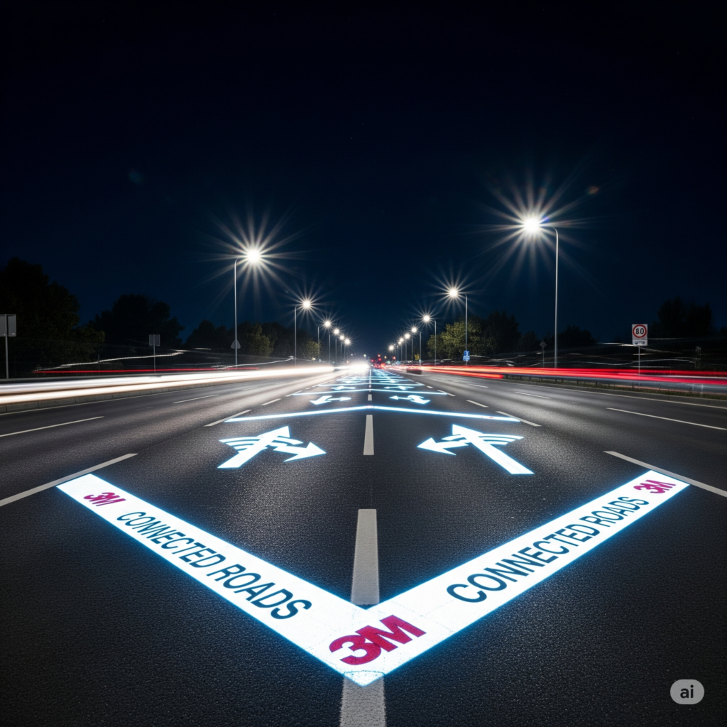 Tecnología 3M Connected Roads 1 tecnologia 3m connected roads visibilidad ccimasenalizaciones peru