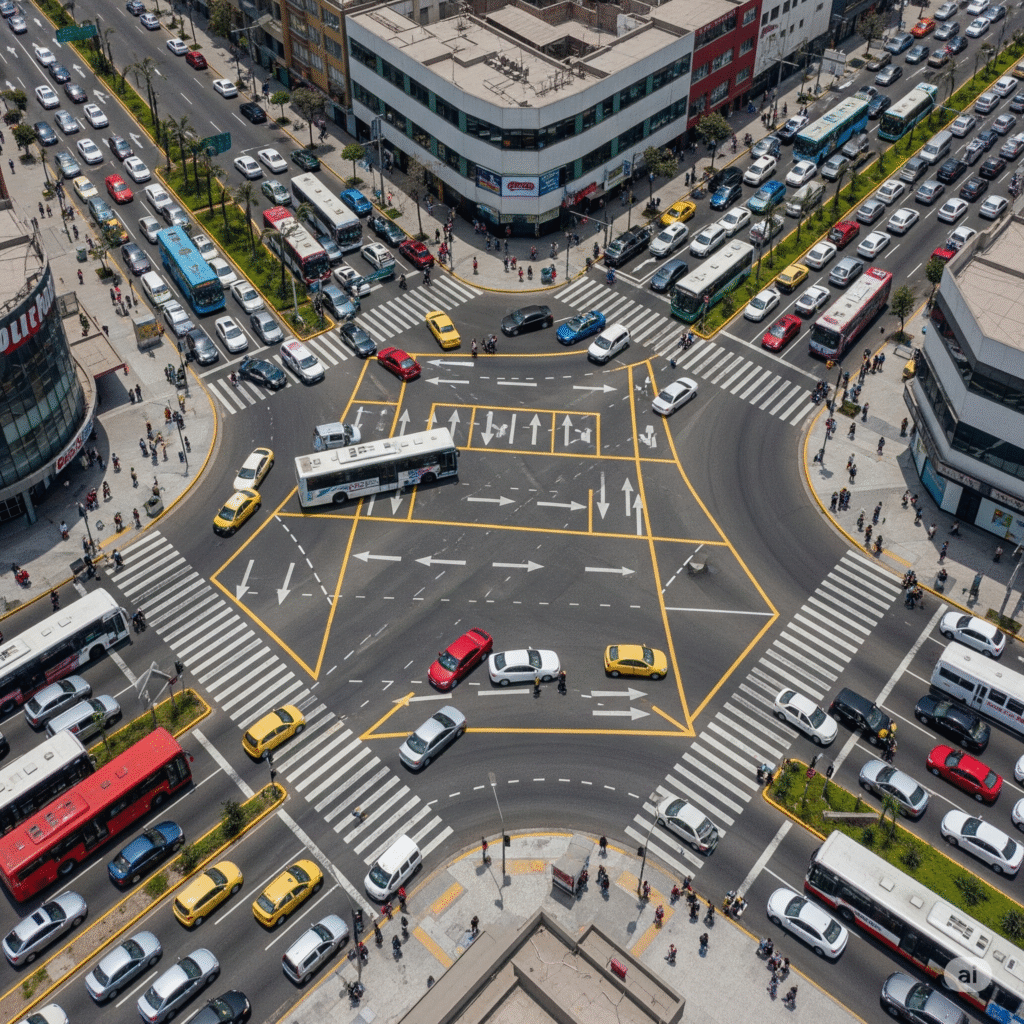 avenida demarcada lima seguridad ccimasenalizaciones peru