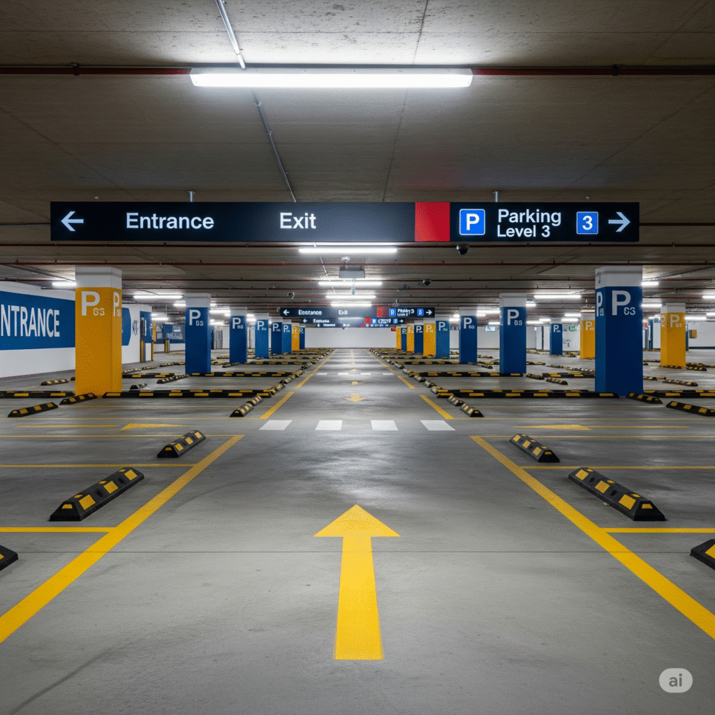 Estacionamientos señalización 1 delineadores estacionamientos zonas carga ccimasenalizaciones peru