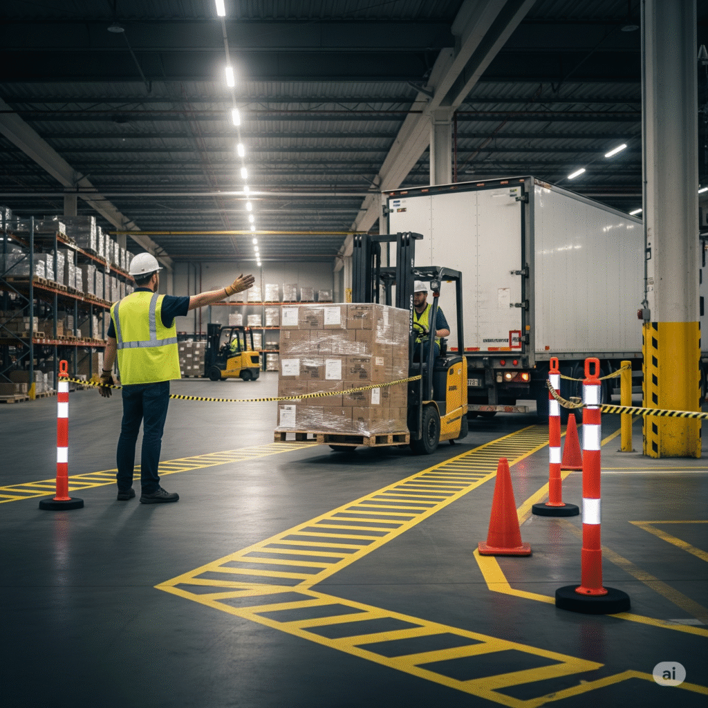 ingreso centros logisticos orden seguridad ccimasenalizaciones peru