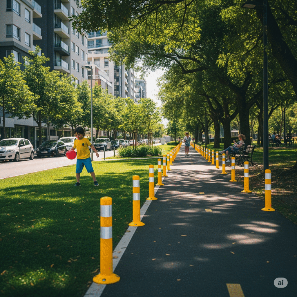 ingreso urbanizaciones senaletica entradas seguras ccimasenalizaciones peru