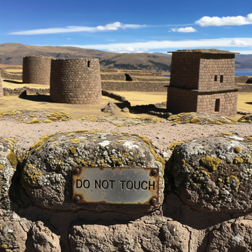 senaletica en zonas arqueologicas ccimasenalizaciones peru