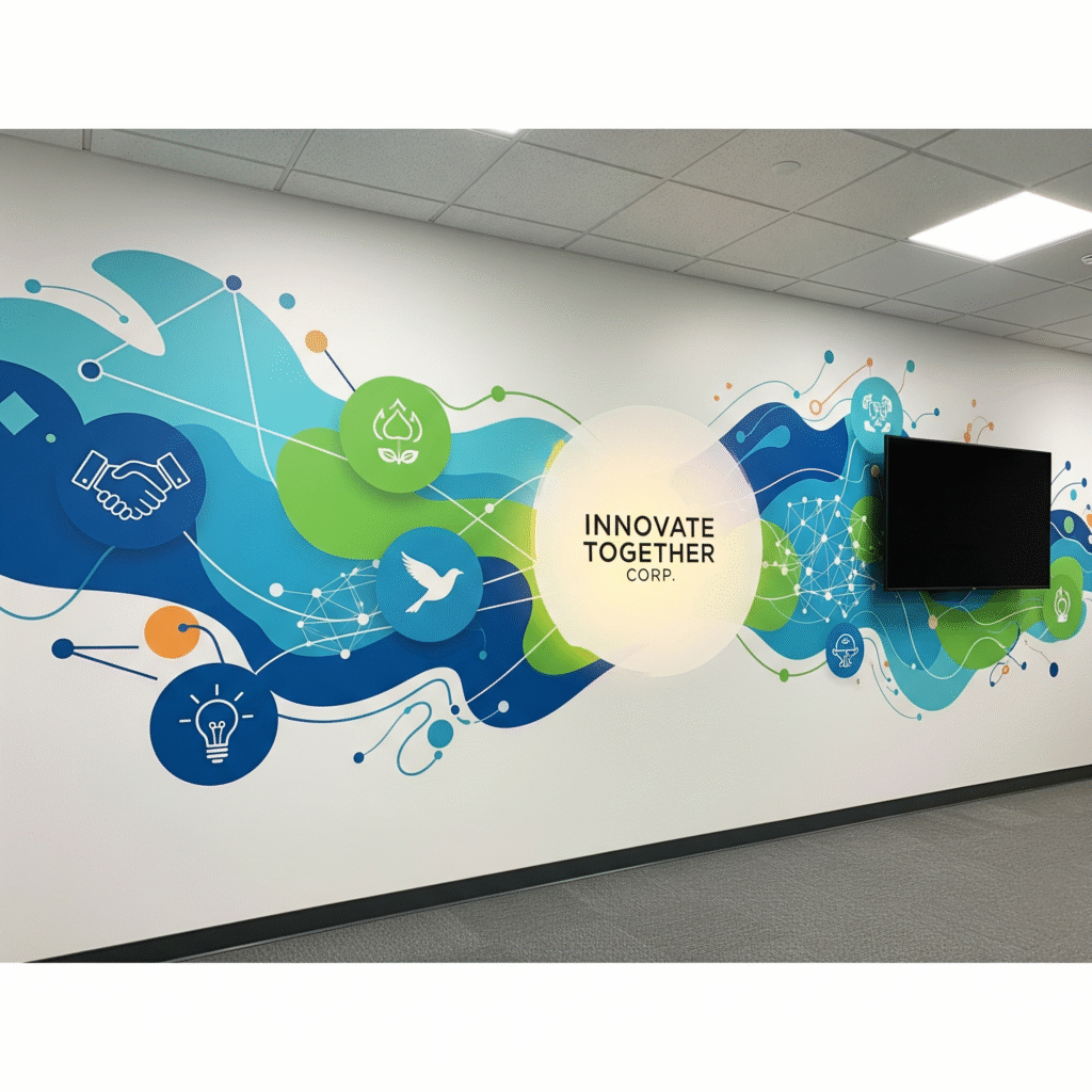 vinilos impresos branding corporativo ccimasenalizaciones peru