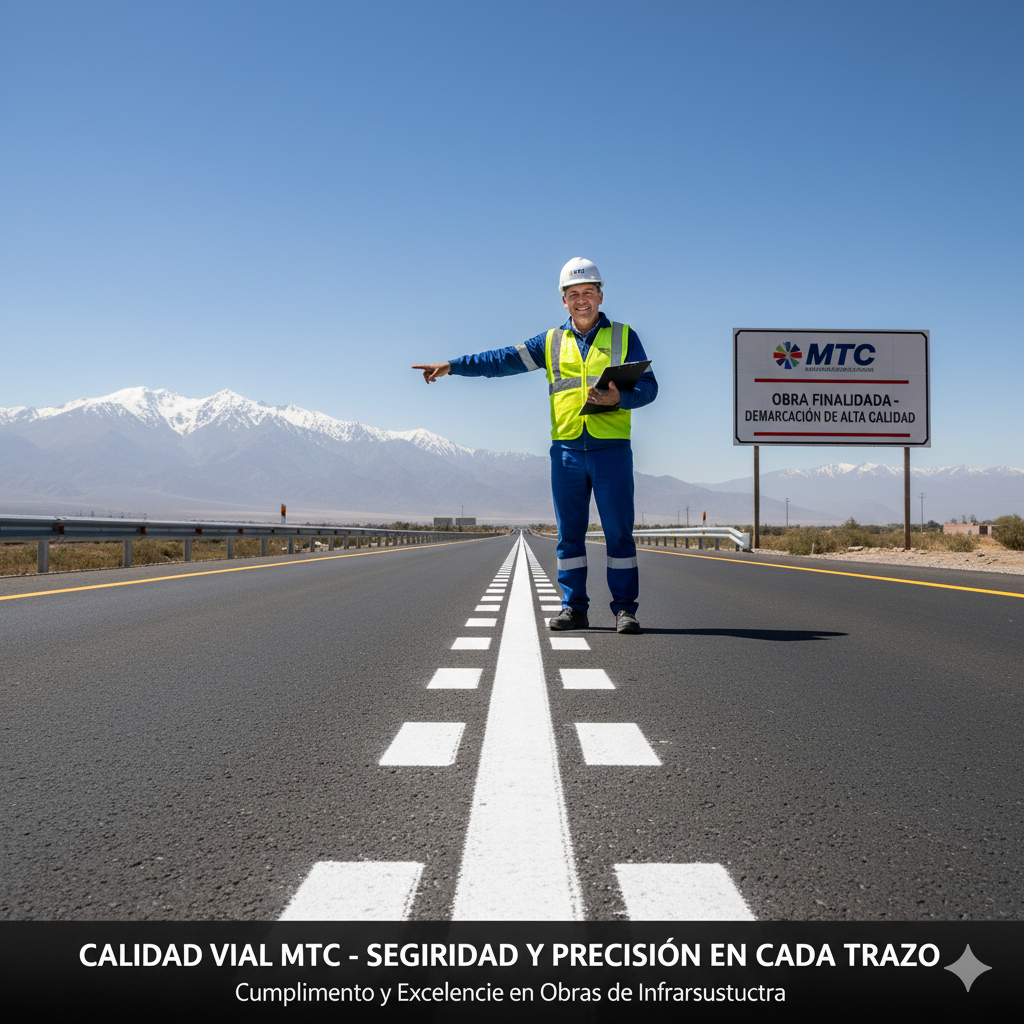 aprobacion pintura vial mtc certificacion ccimasenalizaciones peru