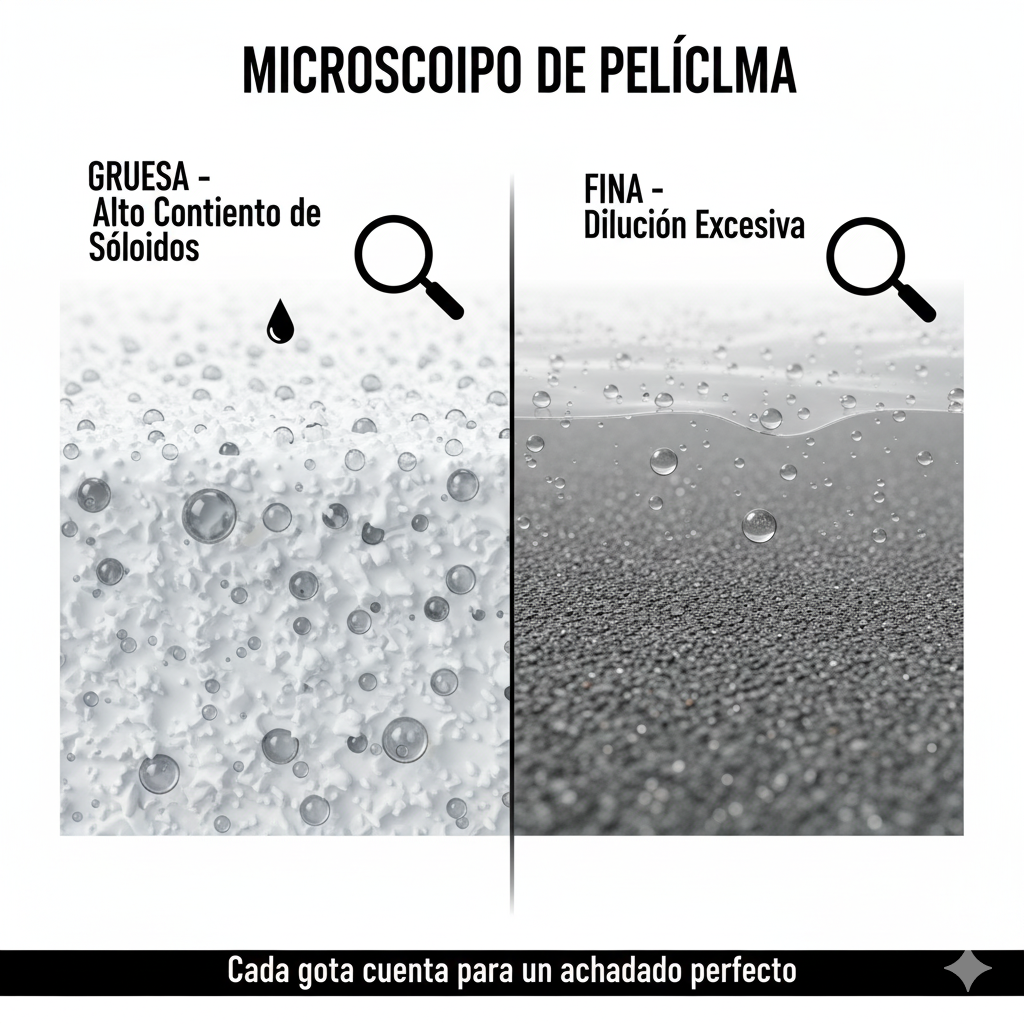 El Error Invisible: Por Qué Diluir Más del 5% su Pintura Base Agua Garantiza una Demarcación que Dura Menos de un Año. 1 dilucion pintura trafico base agua ccimasenalizaciones peru