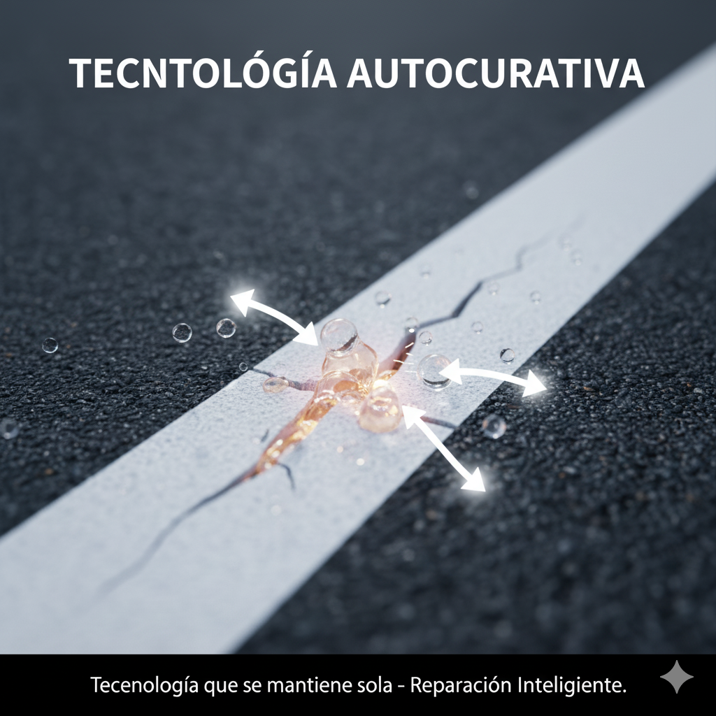 El Fin del Repintado Constante: Descubra Cómo la Demarcación Autorreparable Multiplica la Vida Útil de sus Vías. 1 pintura autorreparable senalizacion vial ccimasenalizaciones peru