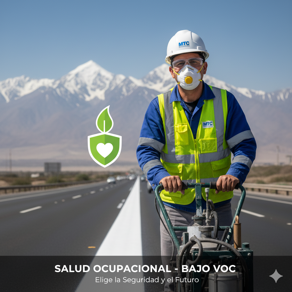 El Futuro de la Demarcación: La Pintura Base Agua Ecológica que no Sacrifica el Brillo Nocturno en la Carretera. 1 pintura base agua reflectiva ecologica ccimasenalizaciones peru