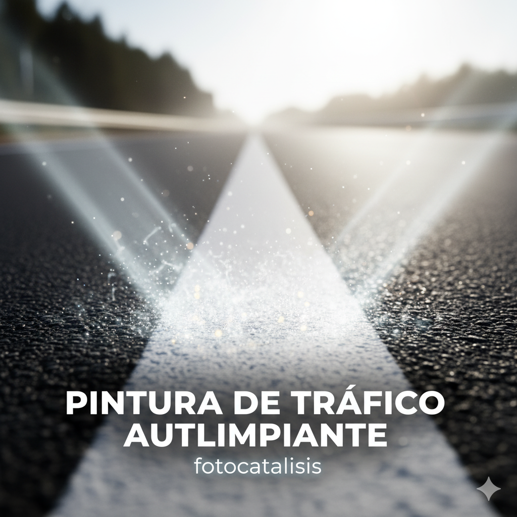 La Siguiente Generación de Demarcación: ¿Cómo se Limpian Solas las Líneas Viales sin Costos Adicionales? 1 pintura de trafico autolimpiante base agua ccimasenalizaciones peru