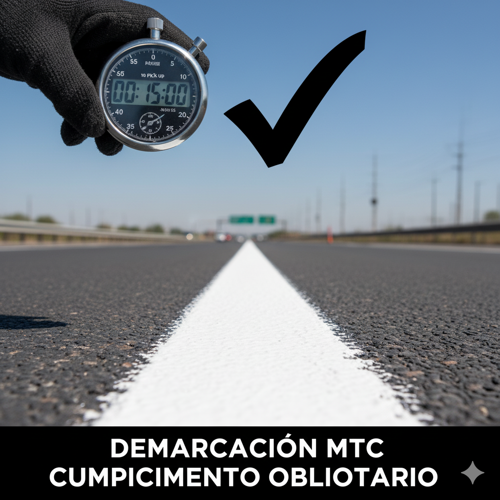 El Requisito Silencioso: ¿Su Pintura Base Solvente Superará la Inspección Final del MTC? 1 pintura de trafico licitaciones mtc base ccimasenalizaciones peru