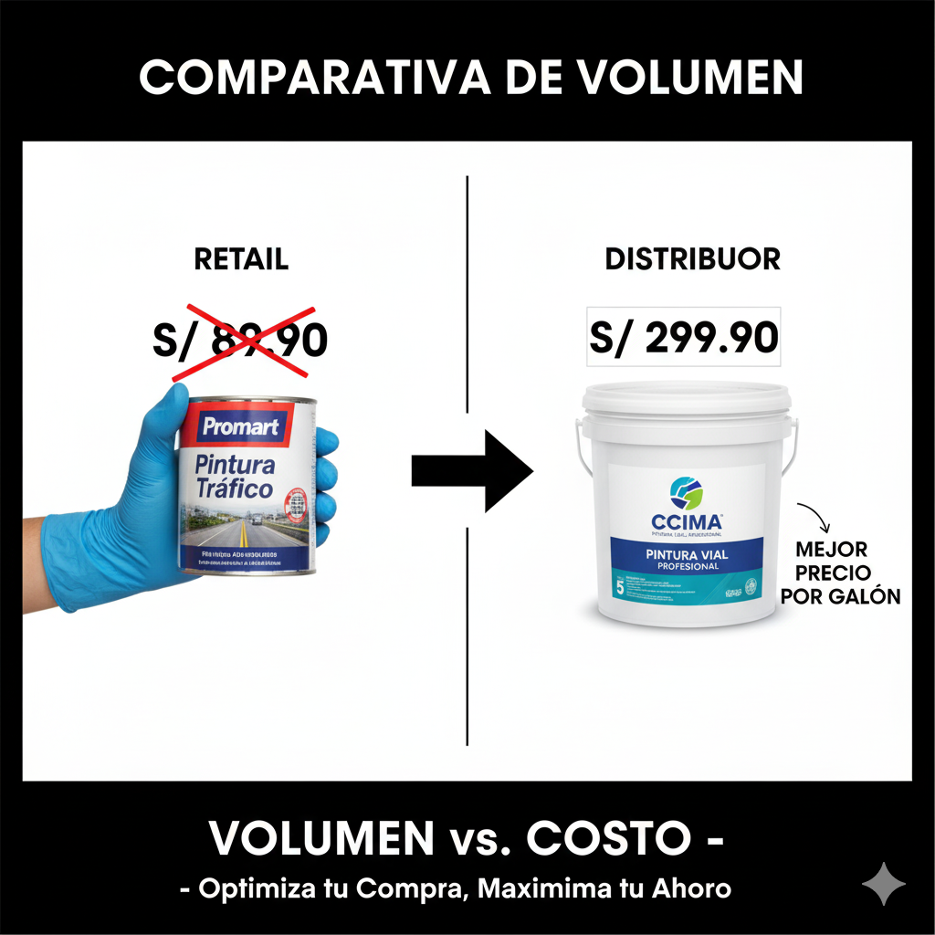 pintura trafico precio por galon peru tipos ccimasenalizaciones peru
