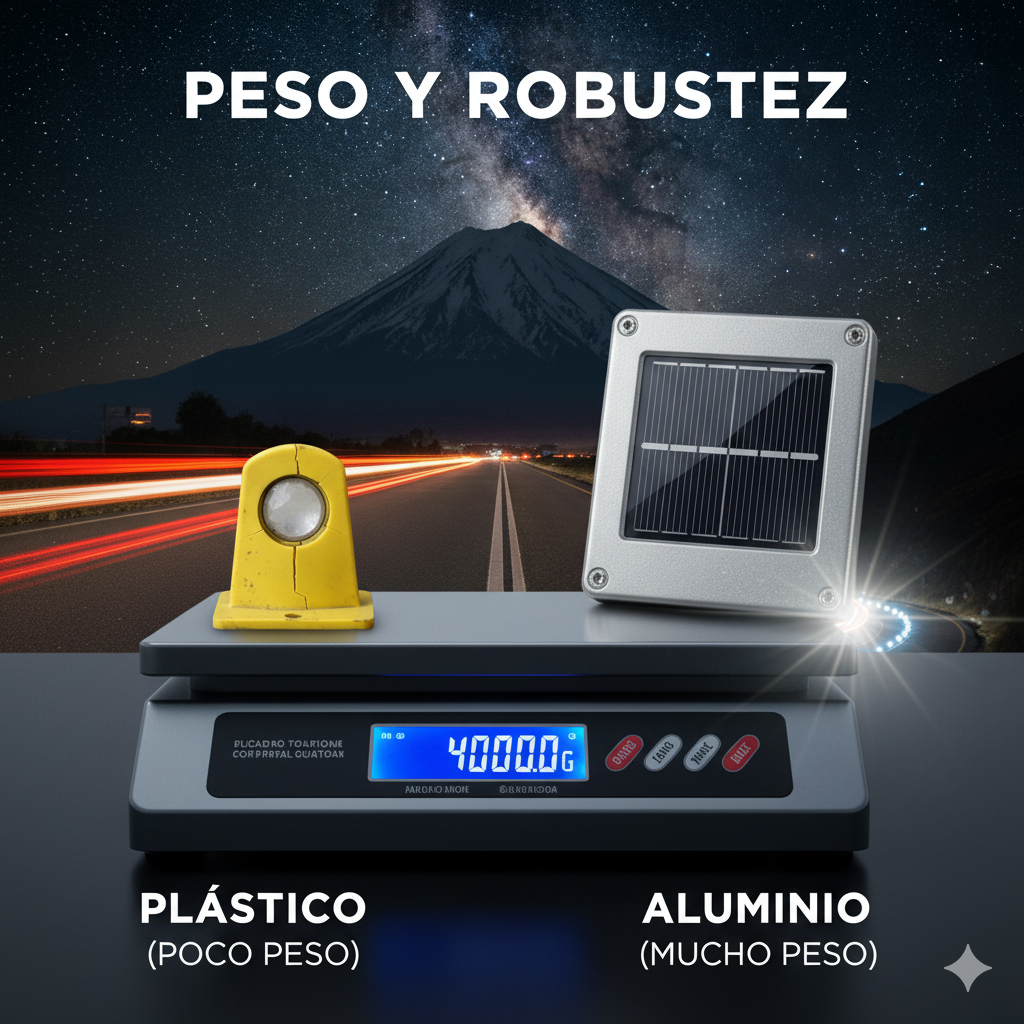 La Trampa del Tachón Barato: Por Qué el Precio Bajo Siempre Cuesta Más en Señalización Vial. 1 tachones reflectivos precio comparativa ccimasenalizaciones peru