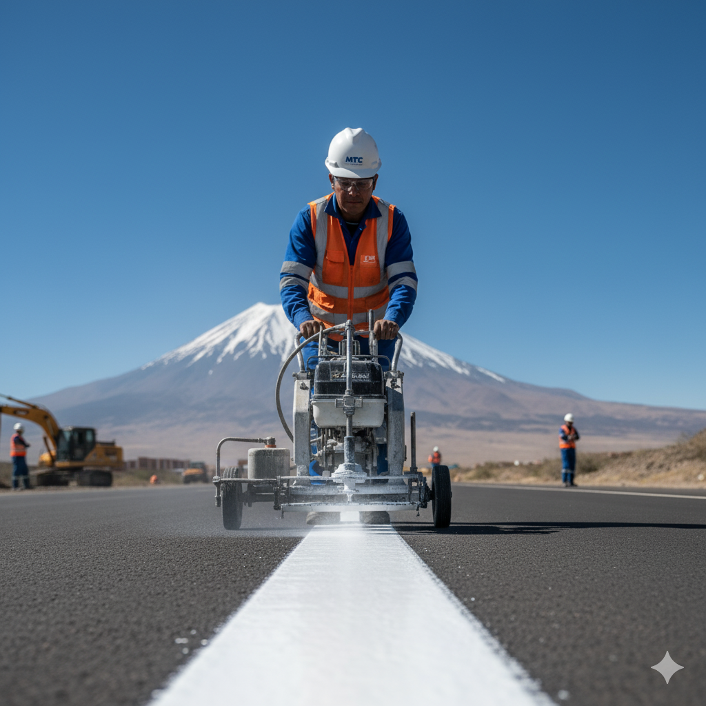 pintura esmalte trafico usos vias ccimasenalizaciones peru
