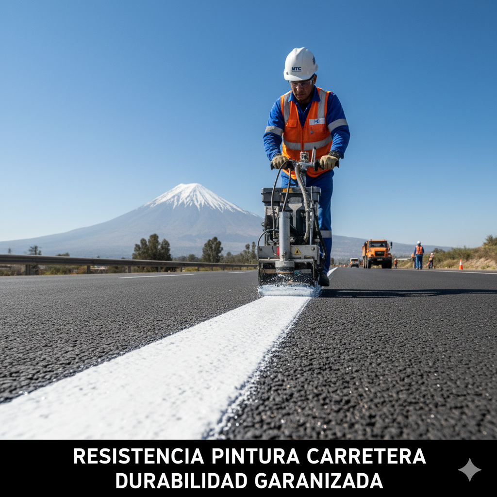 vida util pintura de trafico mantenimiento ccimasenalizaciones peru
