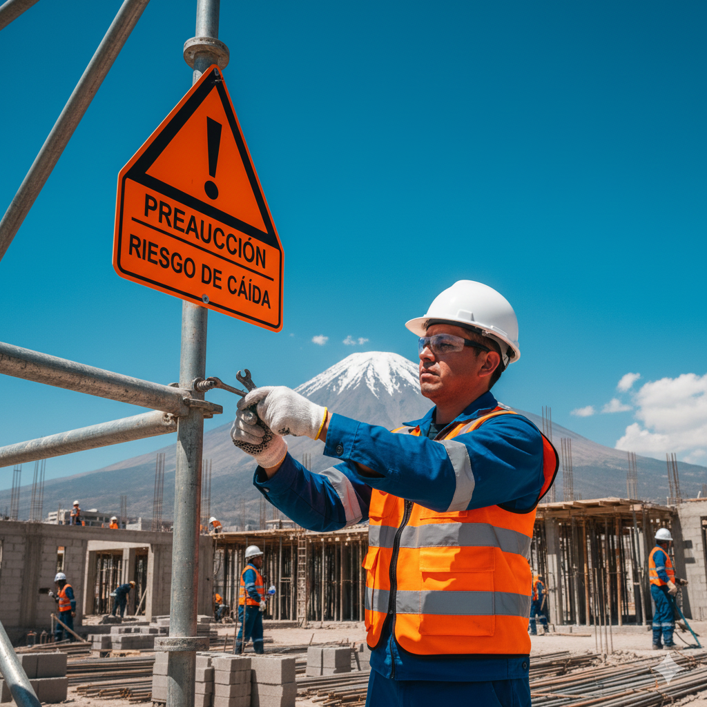 ¿Sabes qué te dicen las calles? La guía definitiva de señales de precaución que todo peruano debe conocer. 2 muestrario técnico de señales de precaución ejemplos instalados en una avenida principal de Lima con valor líder