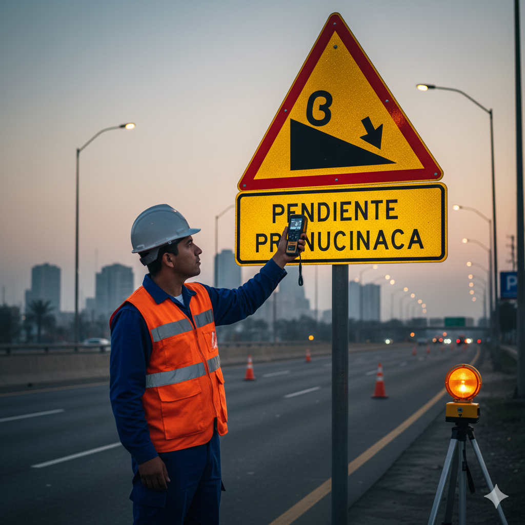 ¡Asegura tu Brevete! La Guía Definitiva de Señales Preventivas para Estudiar y Aprobar sin Errores. 2 especialista en Lima revisando señales de tránsito preventivas PDF y manual de seguridad vial con valor líder