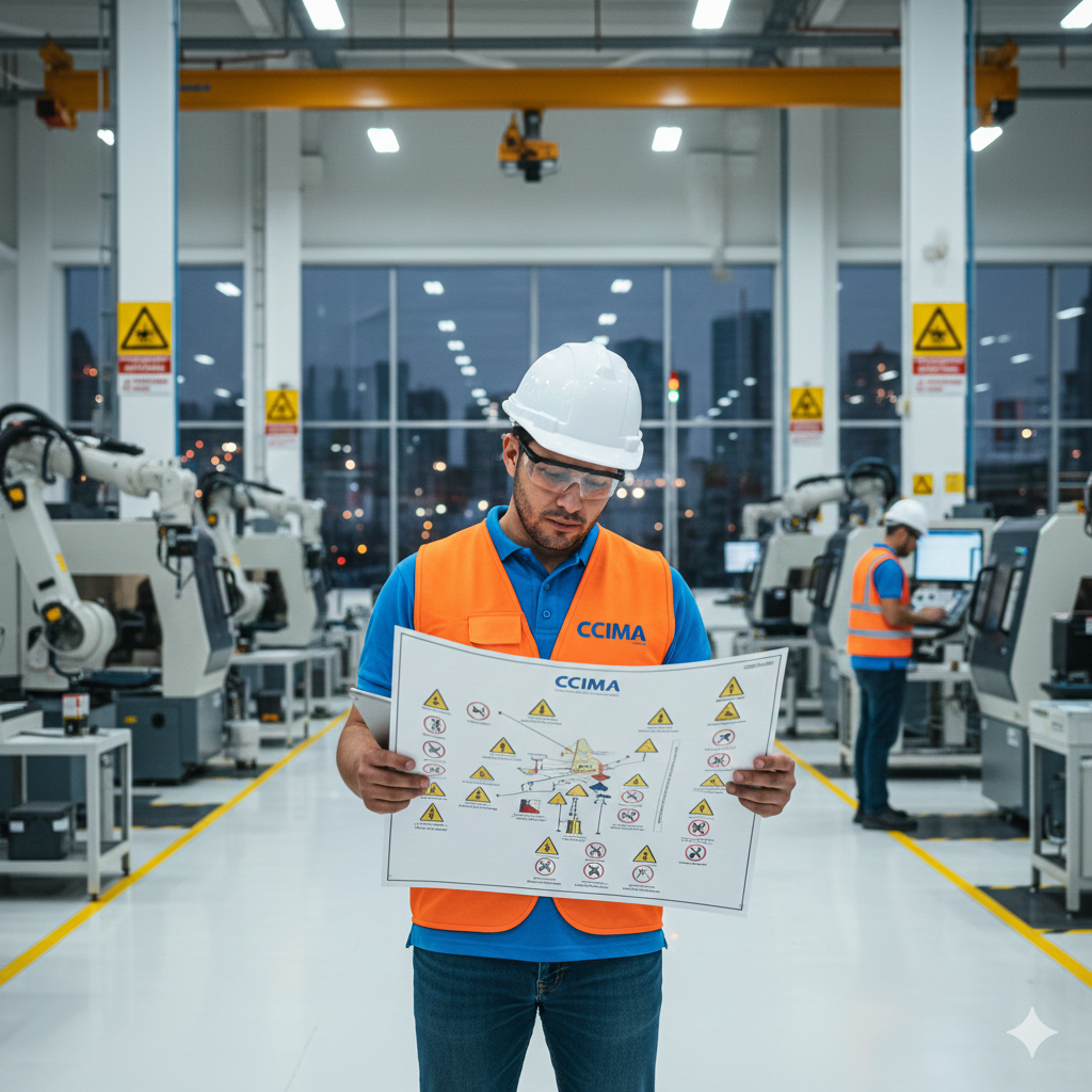 Guía Maestra de Letreros de Precaución: Cómo Salvar Vidas y Evitar Multas de SUNAFIL en tu Empresa. 1 letreros de precaucion normativa ccimasenalizaciones peru