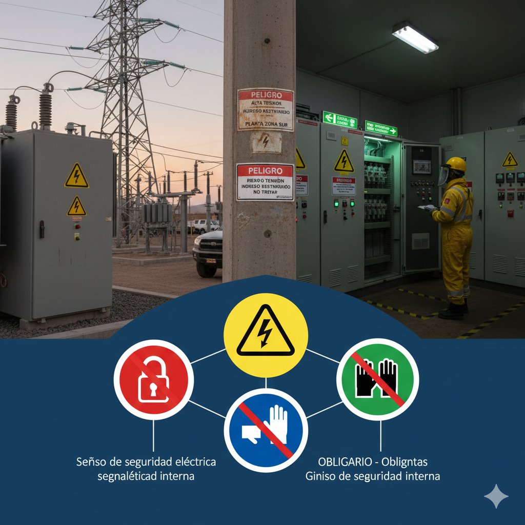 Señales de advertencia eléctrica: guía completa para identificar el símbolo universal de peligro y prevenir accidentes 1 senales de advertencia electrica ccimasenalizaciones peru