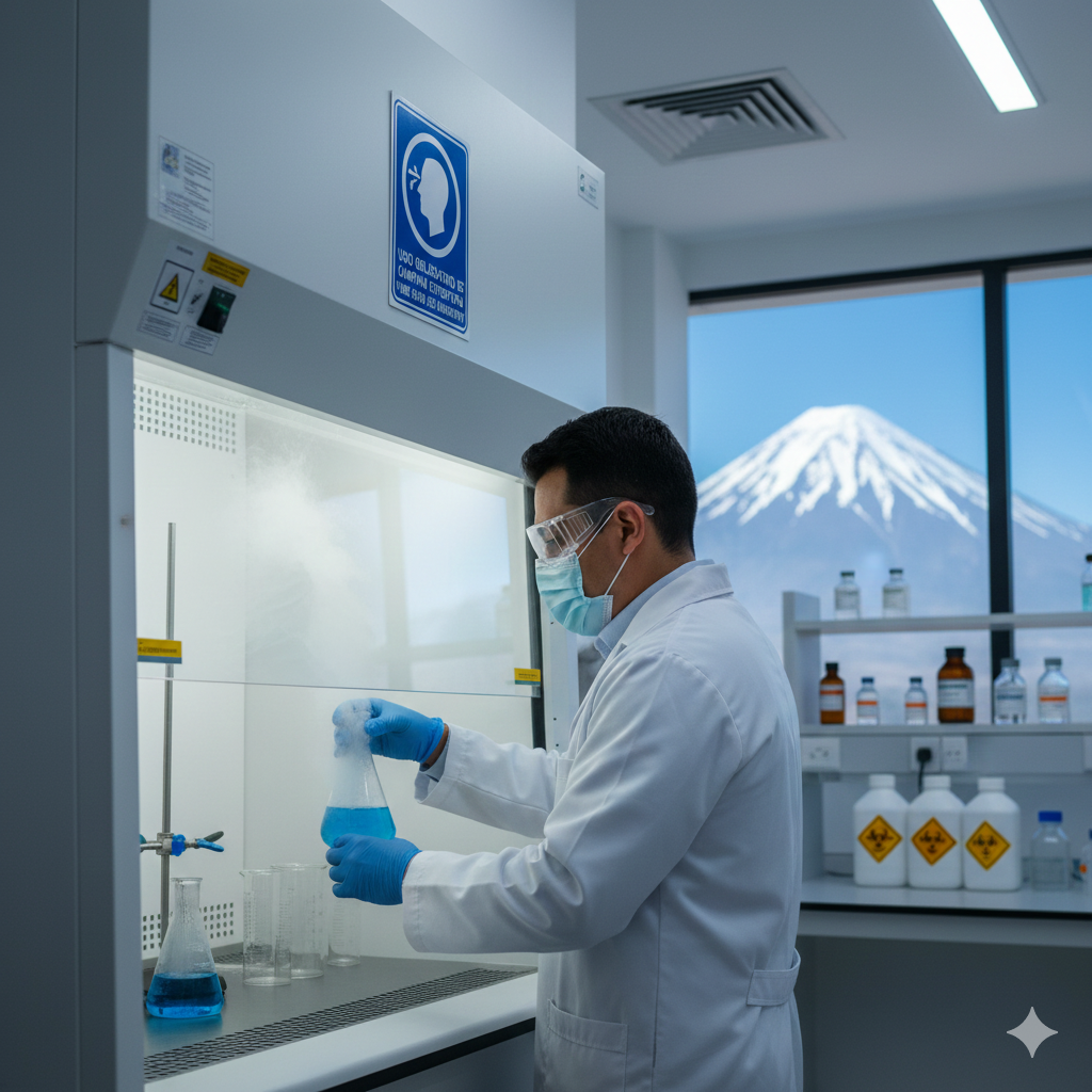 Guía Visual Completa: Domine la Simbología Obligatoria y el VALOR de las Señales de Seguridad en su Laboratorio 1 senales de obligacion en laboratorio ccimasenalizaciones peru
