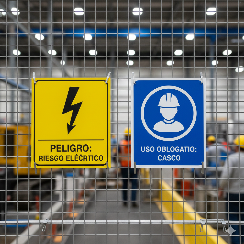 señales de advertencia obligatorias en operaciones mineras de Arequipa bajo estándares internacionales