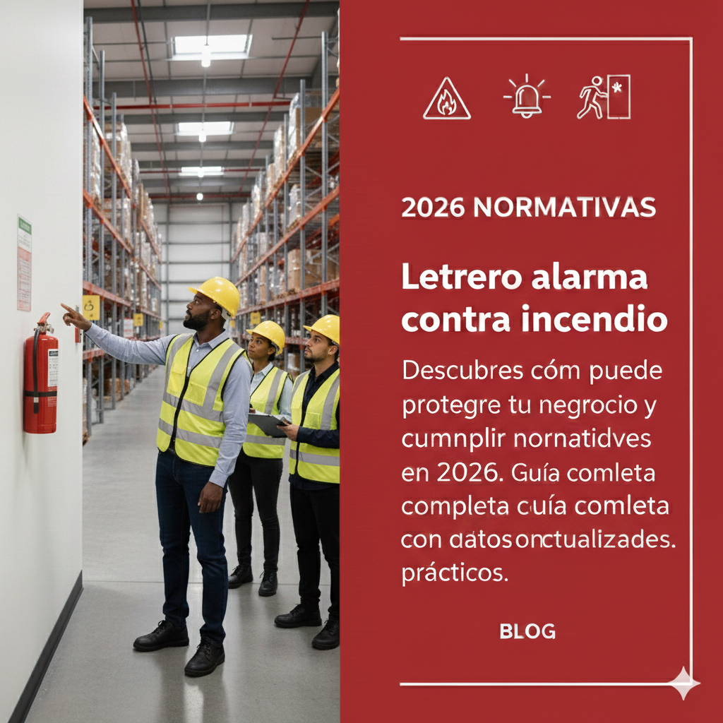 Descubre cómo puede proteger tu negocio y cumplir normativas en 2026. Guía completa con datos prácticos. 1 letrero alarma contra incendio ccimasenalizaciones peru 1