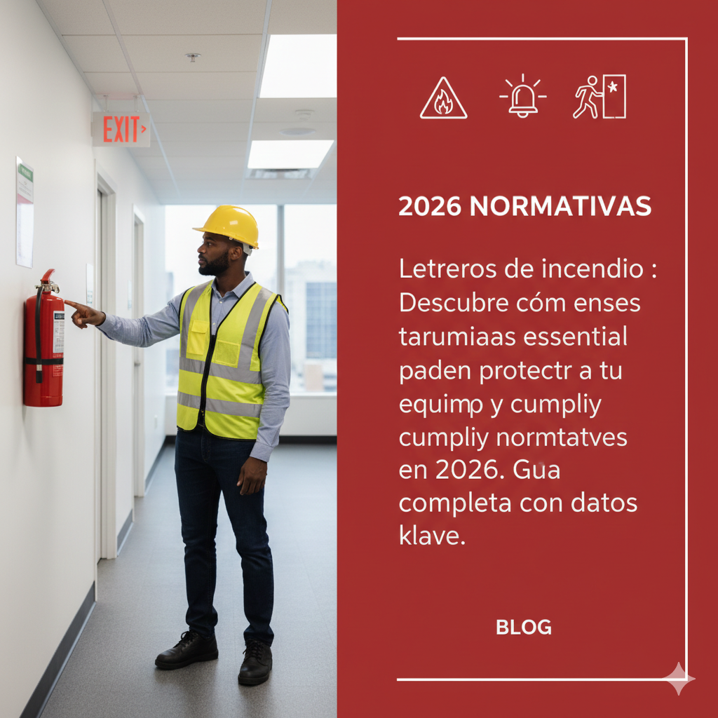 Descubre cómo estas herramientas esenciales pueden proteger a tu equipo y cumplir normativas en 2026. Guía completa con datos clave 1 letreros de incendio ccimasenalizaciones peru 2