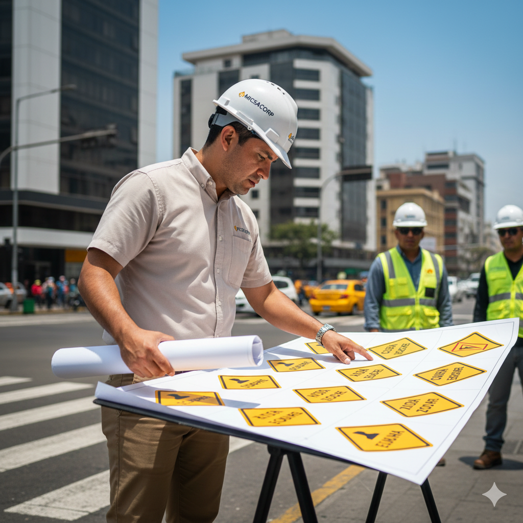 ¿Sabes qué te dicen las calles? La guía definitiva de señales de precaución que todo peruano debe conocer. 1 senales de precaucion ejemplos ccimasenalizaciones peru