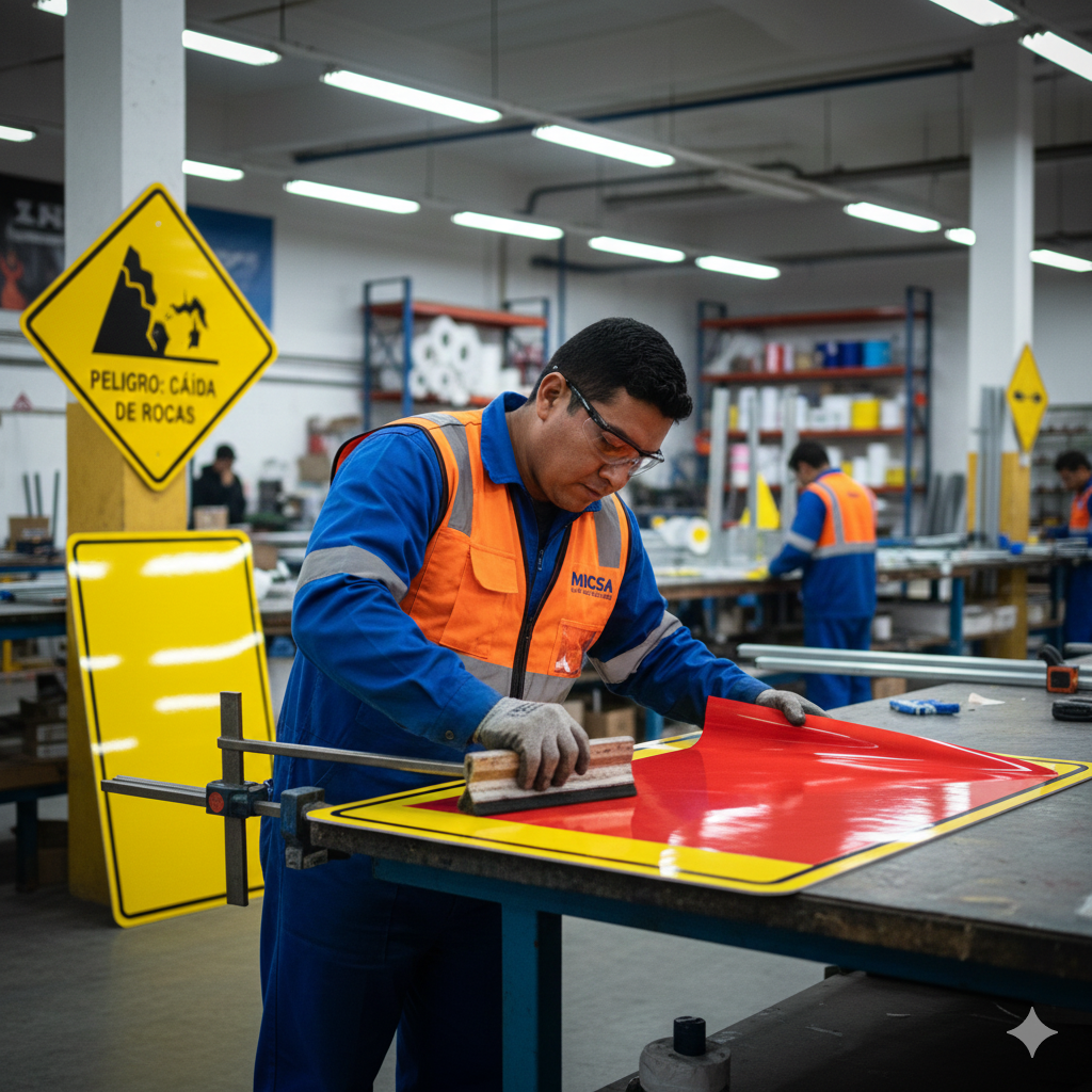 senales de prevencion vial ccimasenalizaciones peru