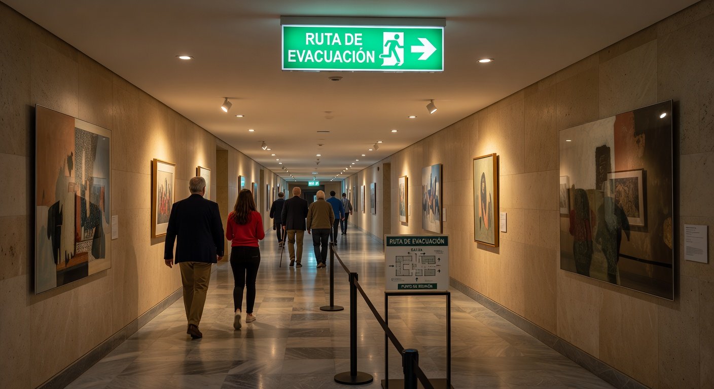 Senales emergencia museos 7 Estrategias Imprescindible 2026 2 señales de emergencia en museos: Imagen principal