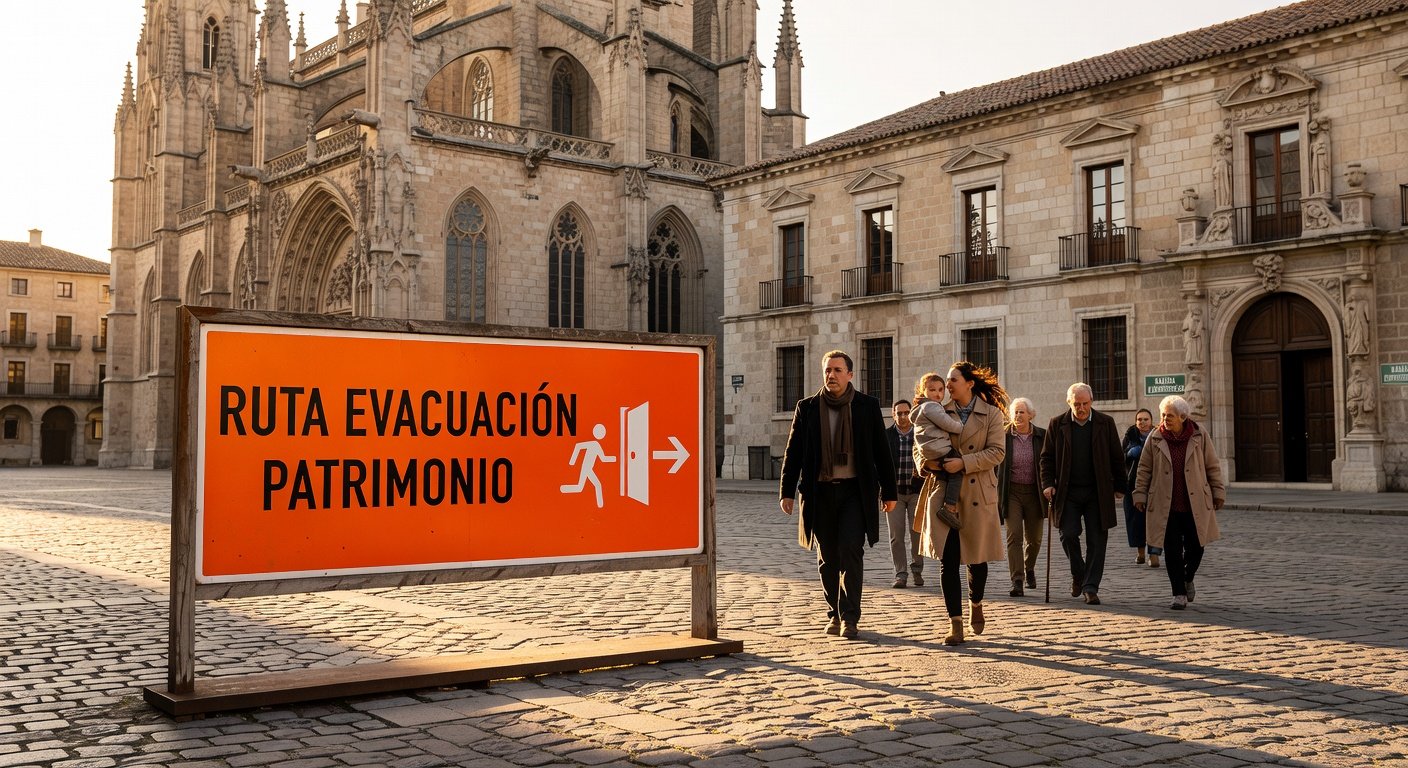 señalización de evacuación en edificios históricos: Imagen principal