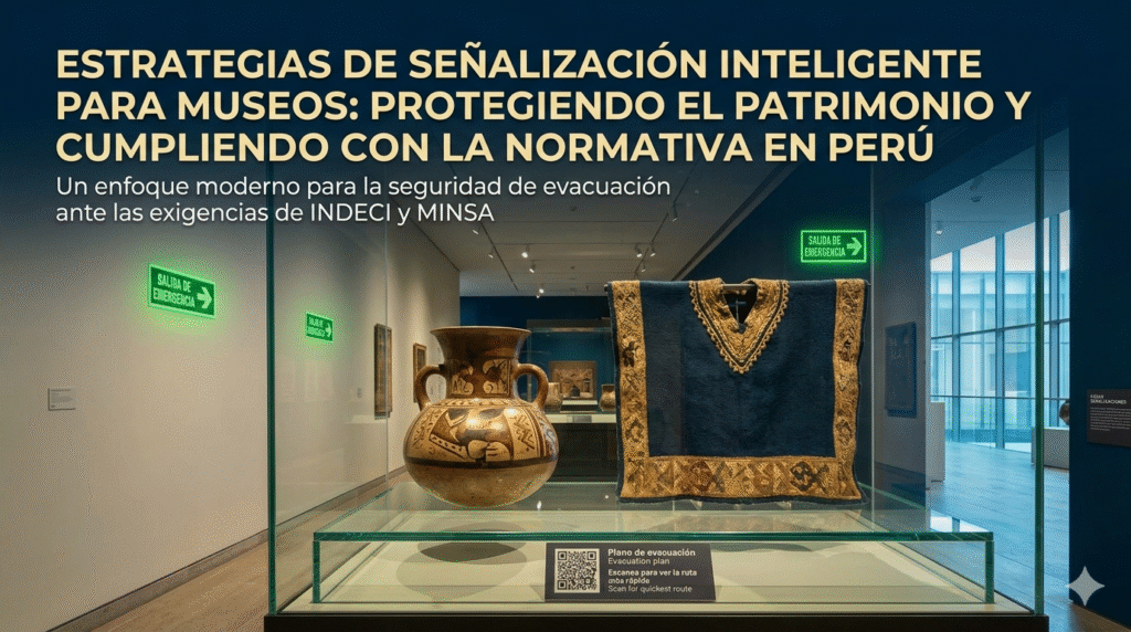 Señales de emergencia en museos en Perú: Guía Definitiva 2026 1 senales de emergencia en senales ccimasenalizaciones peru