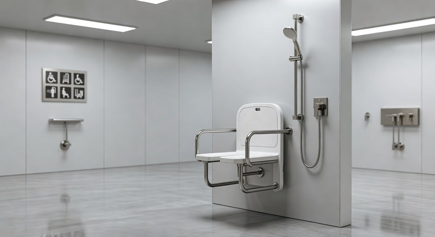 Asientos en duchas accesibles normativa y diseño: Imagen principal