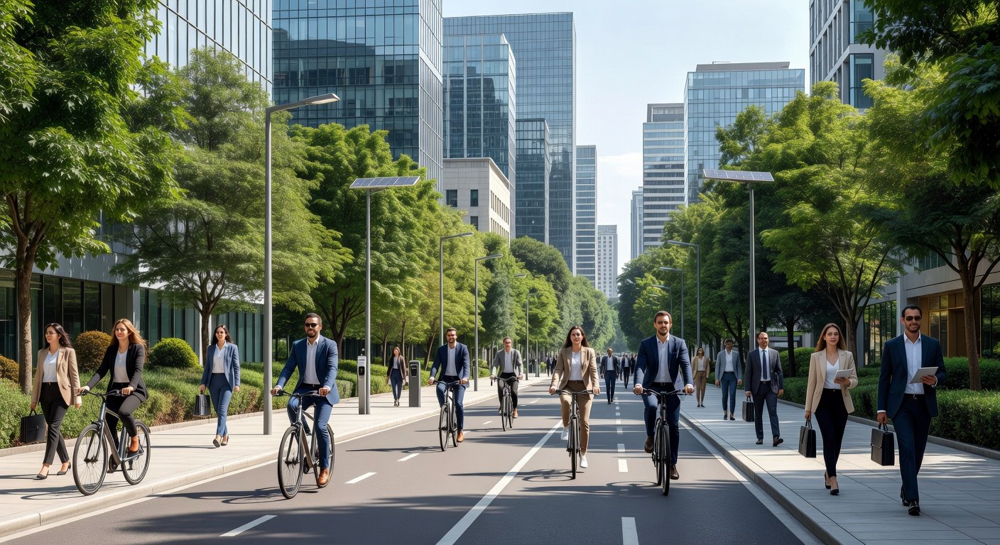 Beneficios de la movilidad urbana sostenible: Imagen principal
