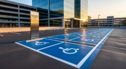 Cantidad mínima de estacionamientos accesibles