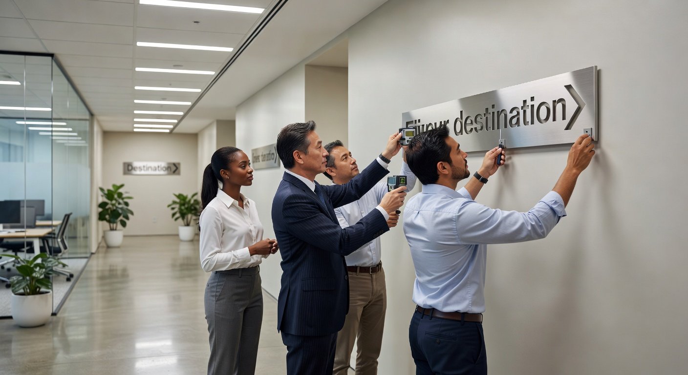 Cómo instalar señales informativas de destino: Imagen principal