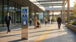 Cómo mejorar señalización accesible en espacios públicos