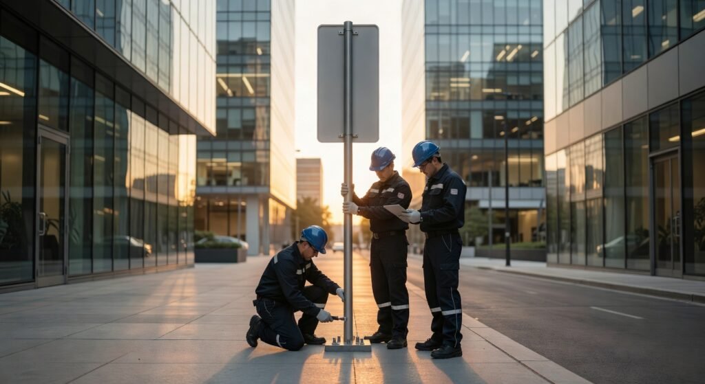 Criterios de instalación de señales verticales
