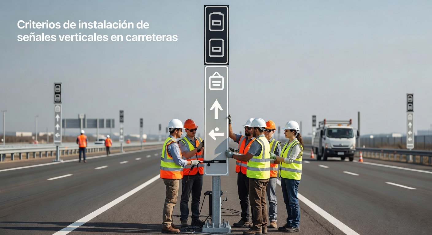 Criterios de instalación de señales verticales en carreteras: Imagen principal