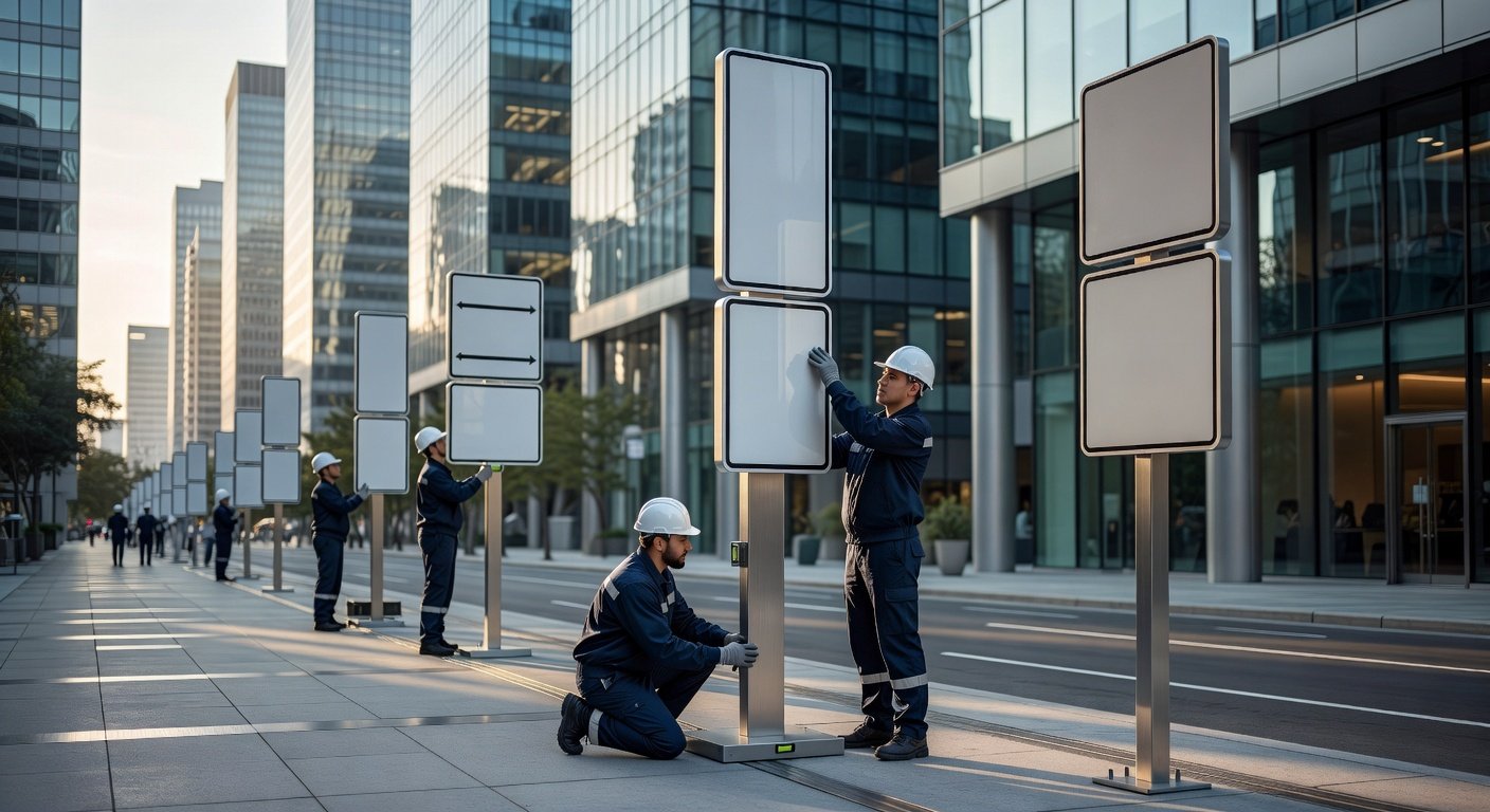 Criterios de instalación de señales verticales: Imagen principal