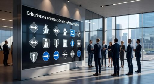Criterios de orientación de señales viales