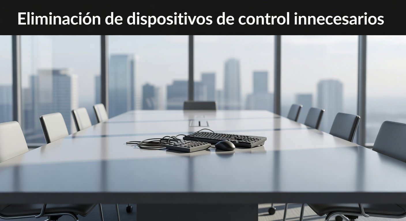Eliminación de dispositivos de control innecesarios: Imagen principal