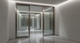Espacios mínimos entre puertas accesibles consecutivas