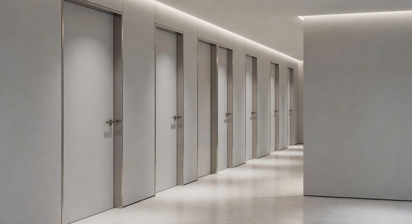 Espacios mínimos entre puertas accesibles consecutivas: Imagen principal