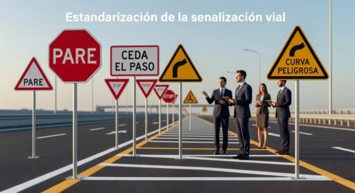 Estandarización de la señalización vial