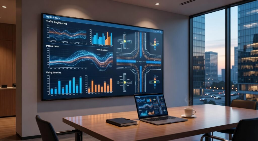 Estudios de tránsito para semáforos