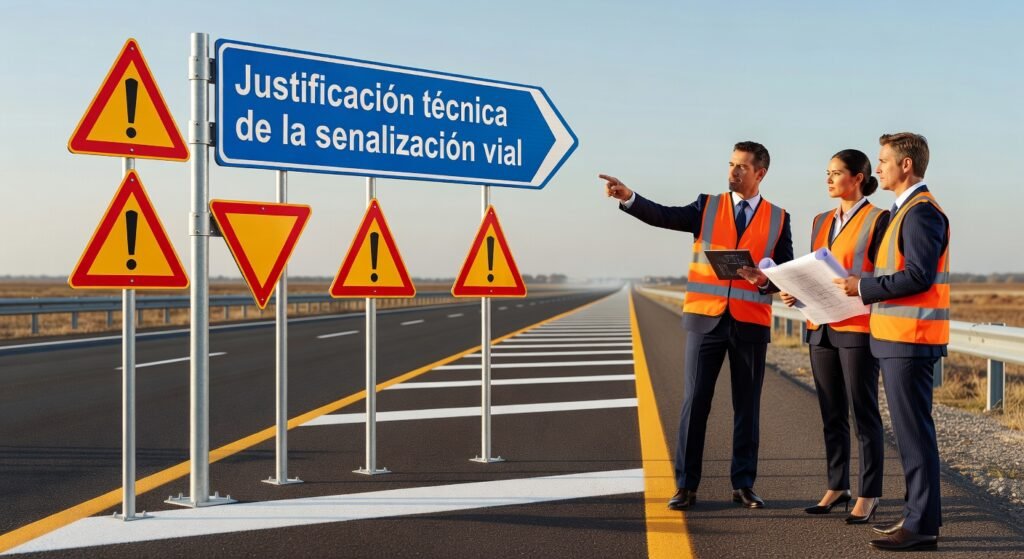 Justificación técnica de la señalización vial 1 Justificación técnica de la señalización vial