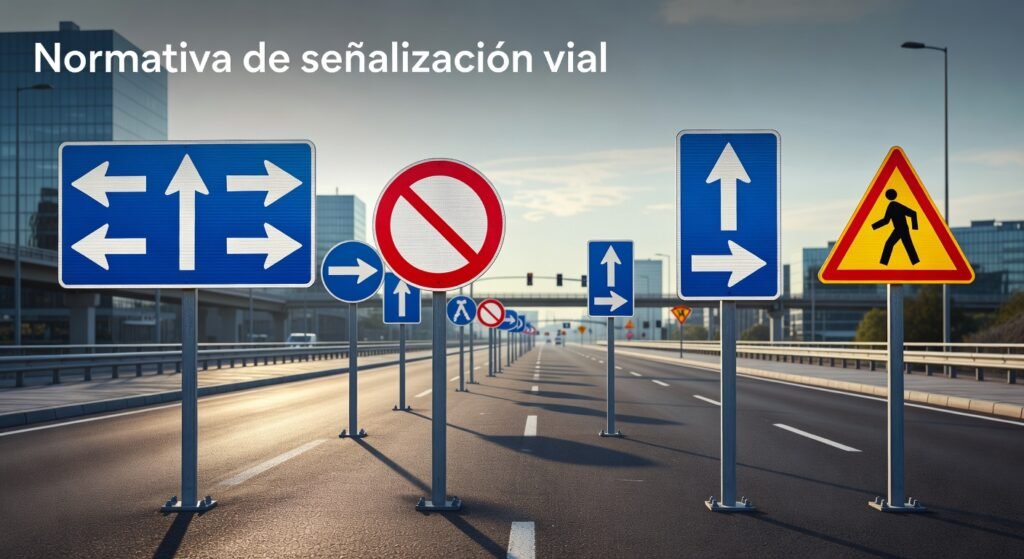 Normativa de señalización vial