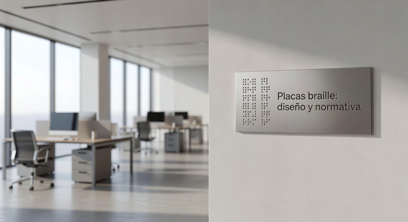Placas braille: diseño y normativa: Imagen principal